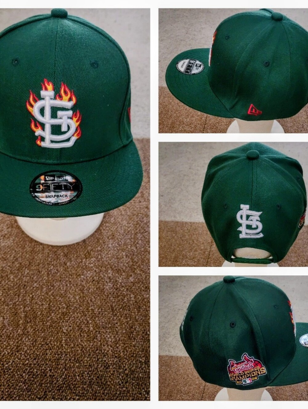 ST LOUIS CARDINALS MLB BASEBALL SNAPBACK HAT.